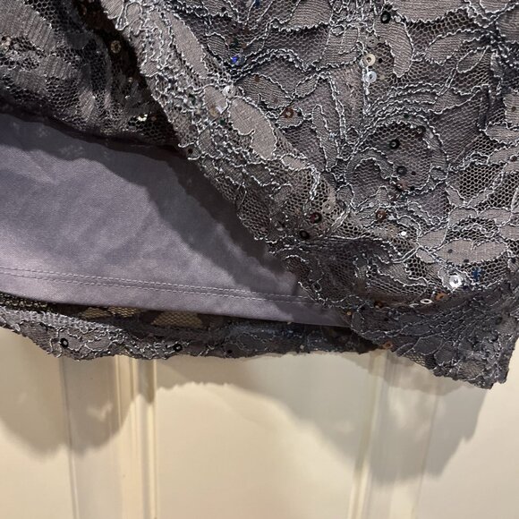 Onyx Nite Sequin Tank Top - Picture 3 of 5